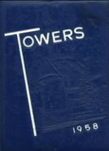 1958 Cascia Hall Preparatory School Yearbook from Tulsa, Oklahoma cover image