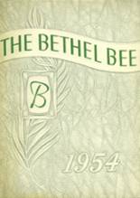 Bethel High School 1954 yearbook cover photo