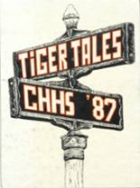 Croton-Harmon High School 1987 yearbook cover photo