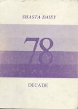 Shasta High School 1978 yearbook cover photo