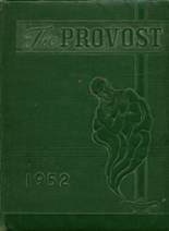 Provo High School 1952 yearbook cover photo