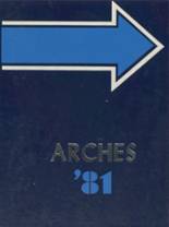 Notre Dame High School 1981 yearbook cover photo