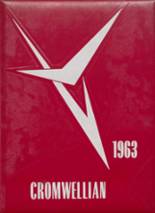 Cromwell High School 1963 yearbook cover photo