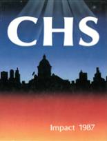 Capital High School 1987 yearbook cover photo