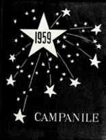 Belmont High School 1959 yearbook cover photo