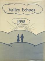 Valley High School 1958 yearbook cover photo