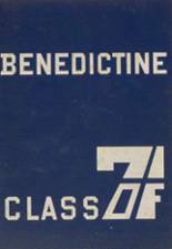 1971 Benedictine High School Yearbook from Cleveland, Ohio cover image