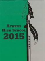 Athens High School 2015 yearbook cover photo