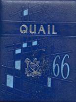 Quail High School 1966 yearbook cover photo