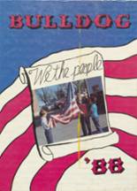 Harrisburg High School 1988 yearbook cover photo