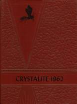 Crystal City High School 1962 yearbook cover photo