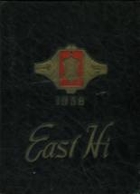 Huntington East High School 1958 yearbook cover photo