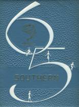 Southern High School 1965 yearbook cover photo