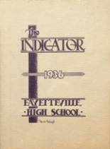 1936 Fayetteville High School Yearbook from Manlius, New York cover image