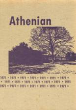 Athens High School 1971 yearbook cover photo