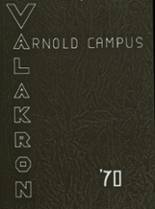 Arnold High School 1970 yearbook cover photo