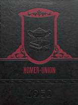 Homer High School 1950 yearbook cover photo