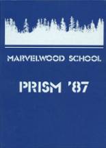 Marvelwood High School 1987 yearbook cover photo
