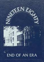 Carter County High School 1980 yearbook cover photo