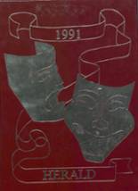 Windsor Locks High School 1991 yearbook cover photo