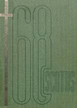 1968 Scotus Central Catholic Junior-Senior High School Yearbook from Columbus, Nebraska cover image