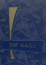 Mckell High School 1958 yearbook cover photo