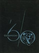 Cuyahoga Falls High School 1960 yearbook cover photo