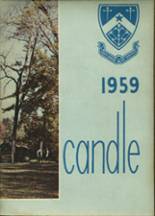 Waterbury Catholic High School 1959 yearbook cover photo