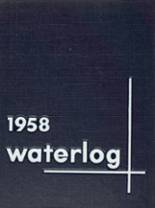 Waterford Township High School 1958 yearbook cover photo