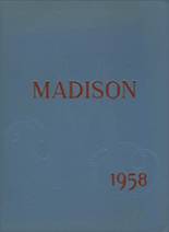 1958 Madison High School Yearbook from Portland, Oregon cover image