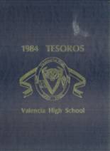 Valencia High School 1984 yearbook cover photo