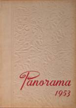 Pana High School 1953 yearbook cover photo