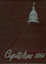 1954 Springfield High School Yearbook from Springfield, Illinois cover image