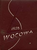 Woodland High School 1956 yearbook cover photo