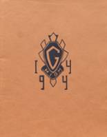 Goshen Central High School 1944 yearbook cover photo