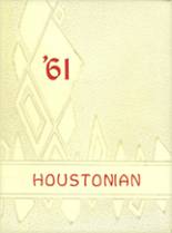 Houston High School 1961 yearbook cover photo