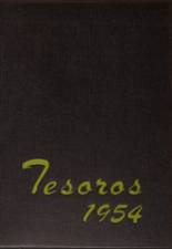 Valencia High School 1954 yearbook cover photo