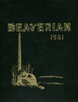 Beaver River Central High School 1961 yearbook cover photo