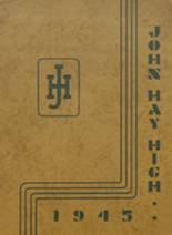 John Hay High School 1945 yearbook cover photo