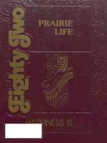 New Prairie High School 1982 yearbook cover photo