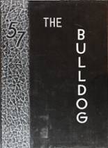 Stamford High School 1957 yearbook cover photo