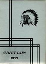 Kiowa High School 1957 yearbook cover photo