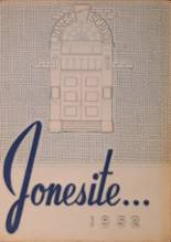 Jones Commercial High School 1952 yearbook cover photo