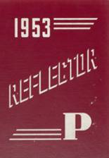 Waldorf-Pemberton High School 1953 yearbook cover photo