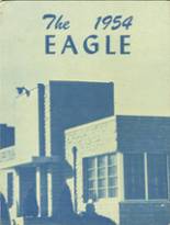 Ness City High School 1954 yearbook cover photo