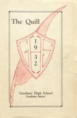 1932 Gardiner High School Yearbook from Gardiner, Maine cover image