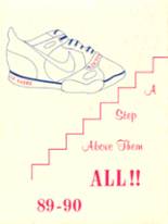 1990 Dinwiddie County High School Yearbook from Dinwiddie, Virginia cover image