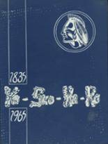 Schoharie High School 1965 yearbook cover photo