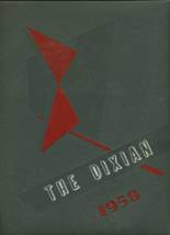 1958 Dixie Heights High School Yearbook from Ft. mitchell, Kentucky cover image