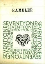 1971 South Side High School Yearbook from Hookstown, Pennsylvania cover image